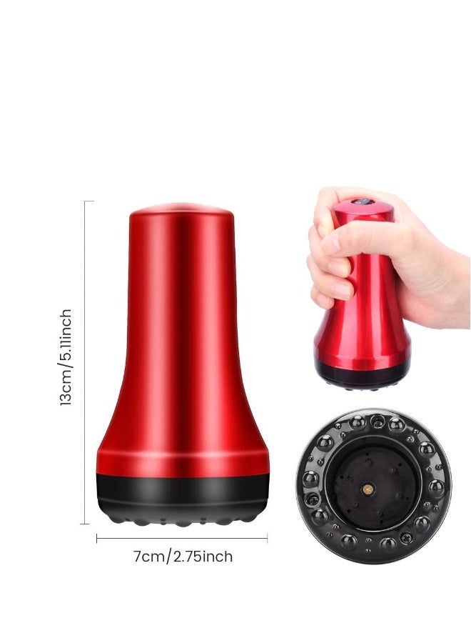 Electric Cupping Set,Gua Sha Scraping Tool,Cellulite Portable Machine Rechargeable Therapy Massager, Vacuum Cupping, Self Body Kit Pain Relief Lymphatic Massage - Image 4
