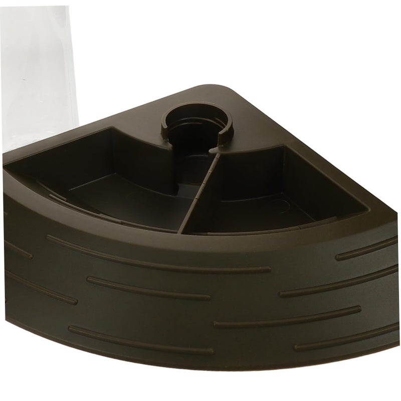 TOYANDONA Triangle Reptile Feeder Water Bowl Spill Proof Plastic Container For Tortoise Gecko Lizard - Image 4