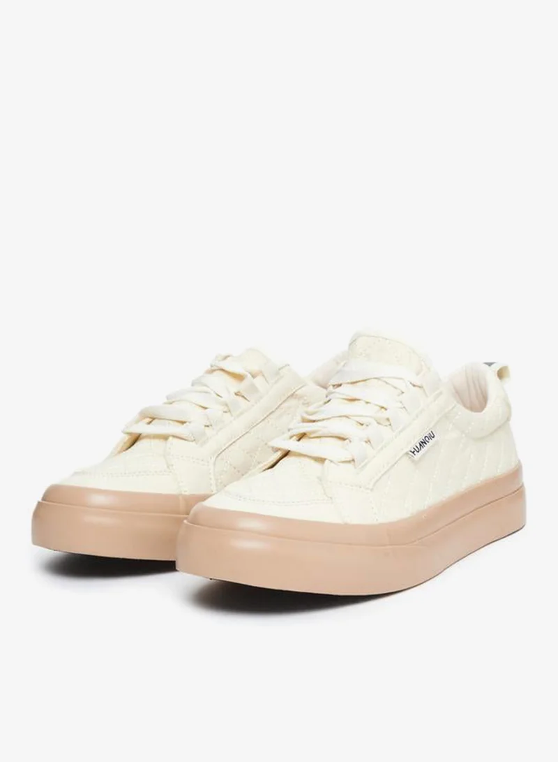 ستايلي اكتيف حذاء سنيكرز بمظهر مُبطن