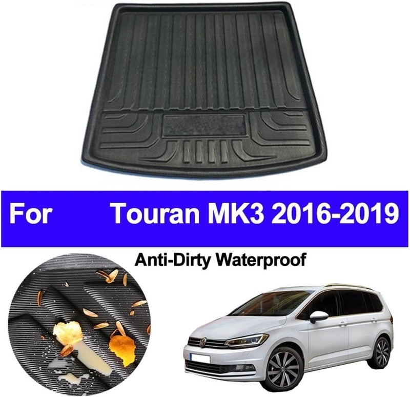 Wivplex Heavy-Duty Trunk Mat for VW Touran MK3 - Image 3