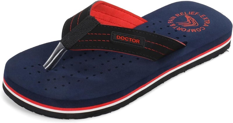 DOCTOR EXTRA SOFT دكتور إكسترا سوفت شبشب عناية تقويمية وراحة لمرضى السكري شبشب دكتور، شباشب، وسادة، زحافات وشبشب منزلي للرجال والأولاد فائق النعومة D-28 - Image 1