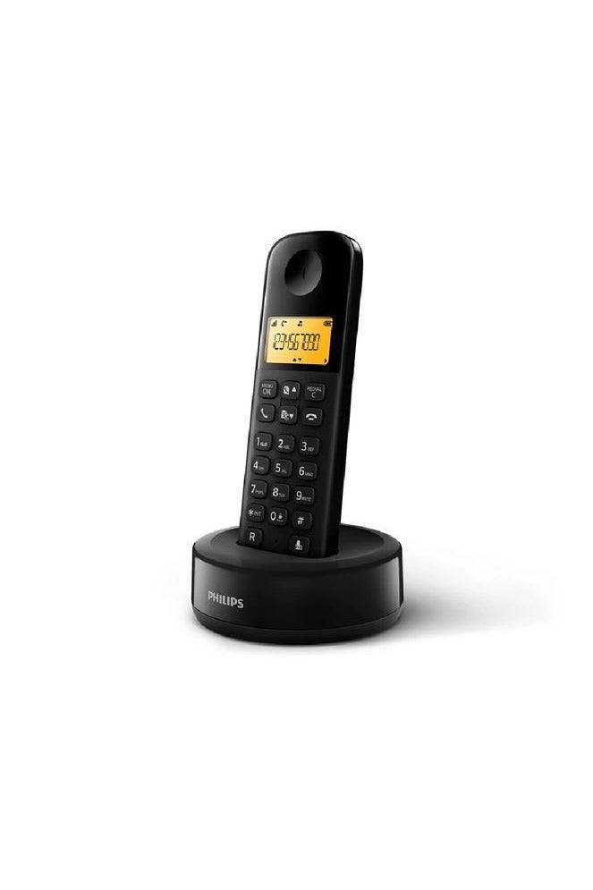 Philips D1601B/63 Cordless Telephone - Black - Image 2