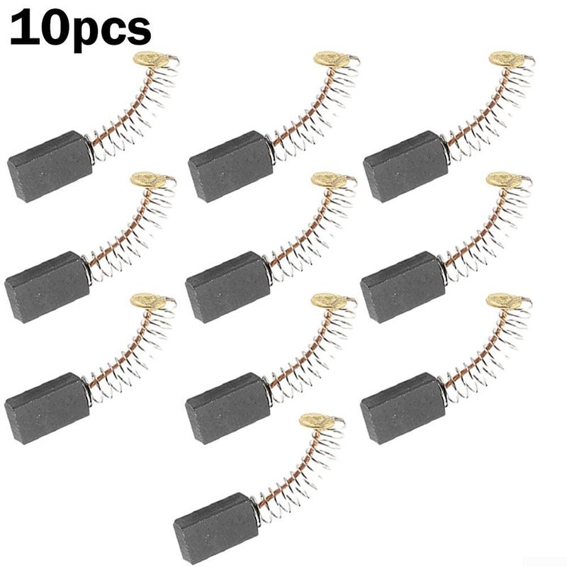 14 مم × 8 مم × 5 مم فرشاة كربون بنوابض لشواكيش كهربائية وطواحين زاوية عبوة من 10 قطع - Image 4