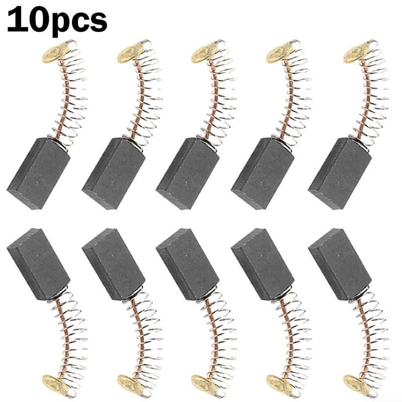 14 مم × 8 مم × 5 مم فرشاة كربون بنوابض لشواكيش كهربائية وطواحين زاوية عبوة من 10 قطع - Image 3