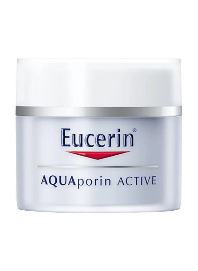 Eucerin Aquaporin Active Light Moisturizer Cream for Normal to Combination Skin, 50ml - Image 1