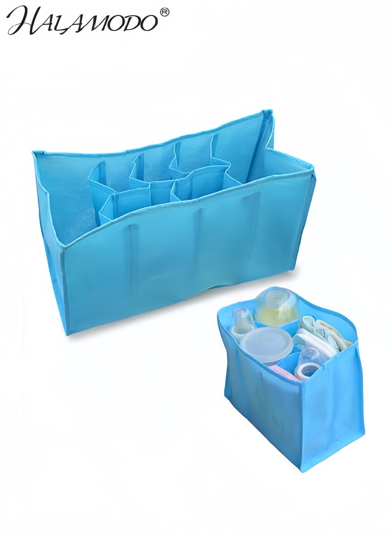 هالامودو منظم تخزين محمول للأطفال أزرق - Image 2