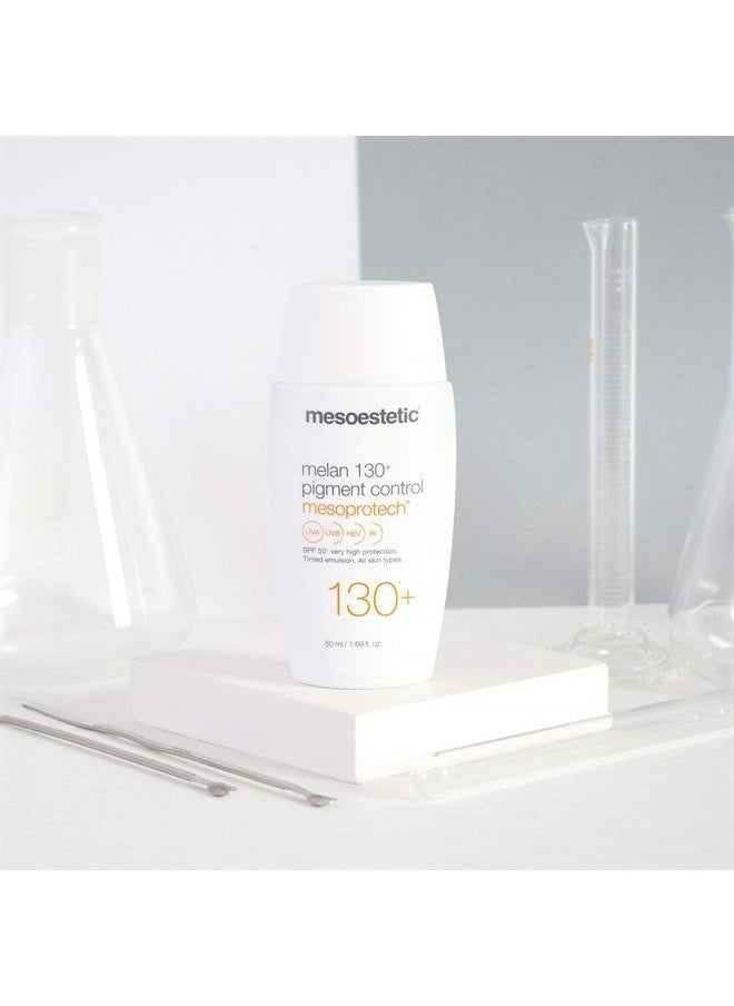 mesoestetic Mesoprotech Melan SPF 130+ Pigment Control-Protects Skin against UVB, UVA, HEV, IR-Facial Sunblock  - Image 5