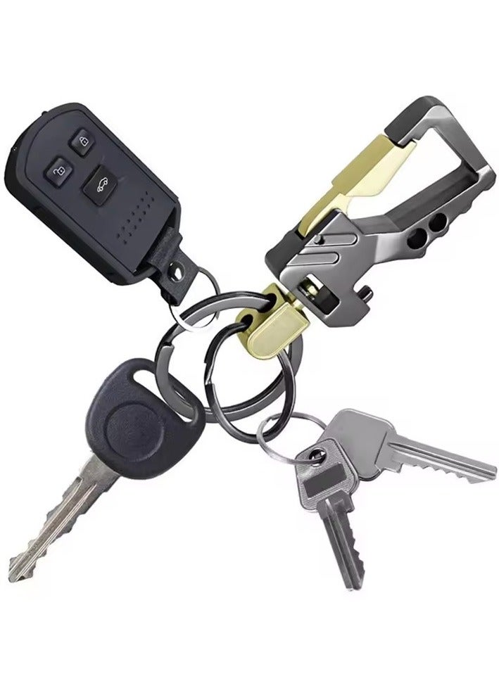 Goolsky Stainless Steel Keychain– Belt Clip Key Holder for Car & Home Keys, Gift Idea  - Image 3