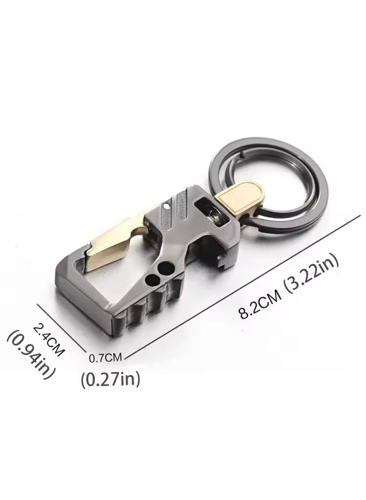 Goolsky Stainless Steel Keychain– Belt Clip Key Holder for Car & Home Keys, Gift Idea  - Image 2