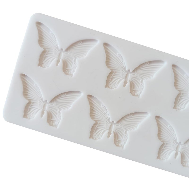 MoldBerry Silicone Butterfly Shape Garnishing Mold Candy Cake Baking Mould Cake Decorating Mold Kitchen Baking Tool Chocolate for Fondant Cake Decorating Pack of 1 - Image 3