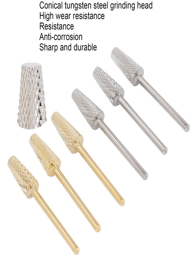 Haowecib Drill Bits for Nails, Nail Tools Nail Drill Bit Grinding Easy To Use for Nail Removal for Nail Polishing for Manicure - Image 5