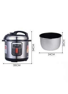 Olympia 10L Smart Multi-Cooker | High Pressure Rice Cooker & Electric Pressure Cooker with Digital Display and 12 Cooking Functions  - Image 2