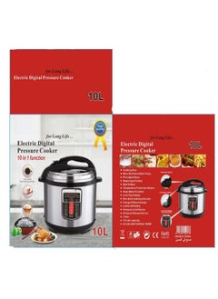 Olympia 10L Smart Multi-Cooker | High Pressure Rice Cooker & Electric Pressure Cooker with Digital Display and 12 Cooking Functions  - Image 5