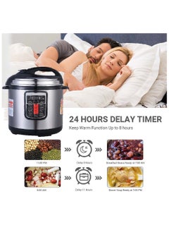 Olympia 10L Smart Multi-Cooker | High Pressure Rice Cooker & Electric Pressure Cooker with Digital Display and 12 Cooking Functions  - Image 4