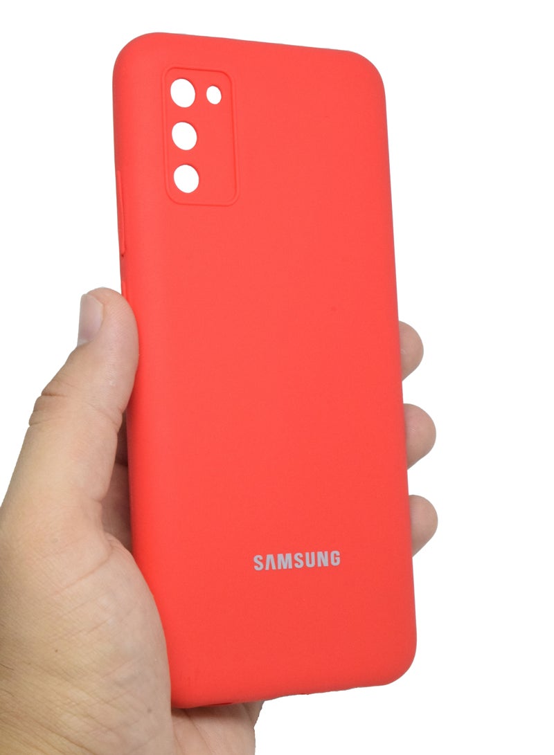 Galaxy Silicone Protective Case for Samsung Galaxy A03S Cover Slim Stylish with Inside Microfiber Lining - Image 3