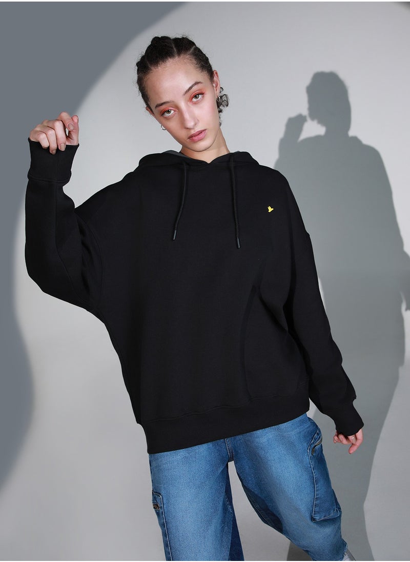 Hubberholme Black Sweatshirt For Women  - Image 3