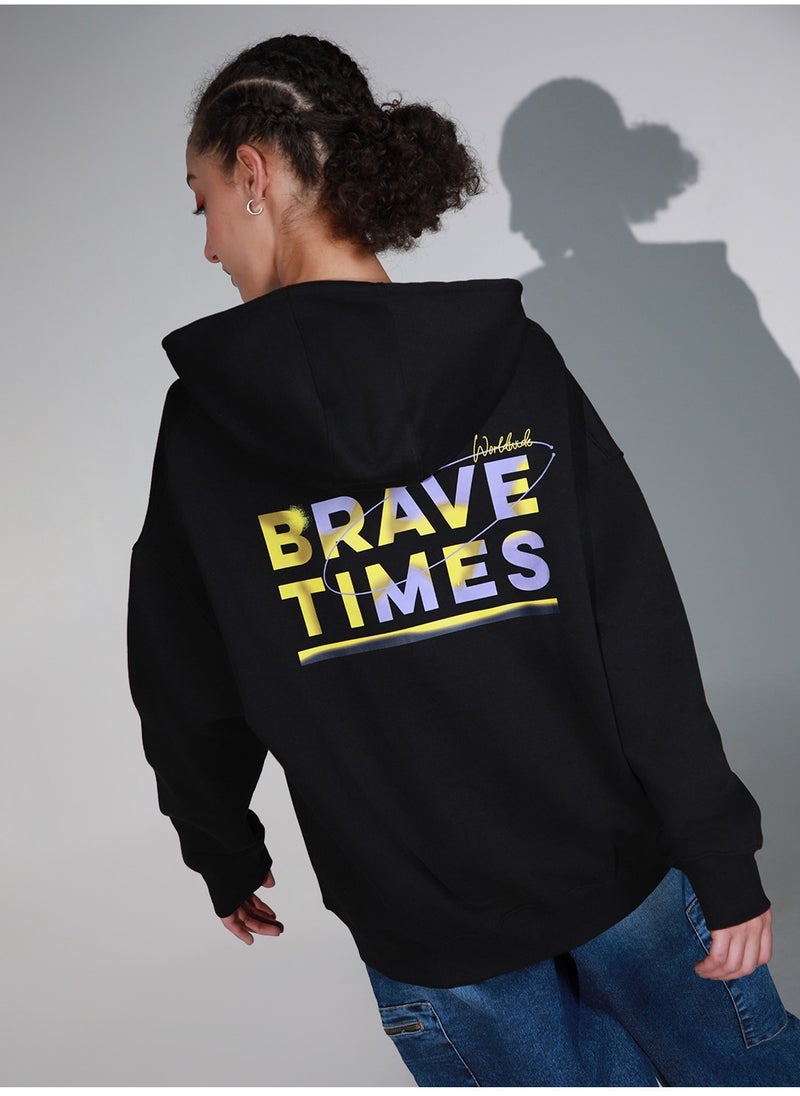 Hubberholme Black Sweatshirt For Women  - Image 5