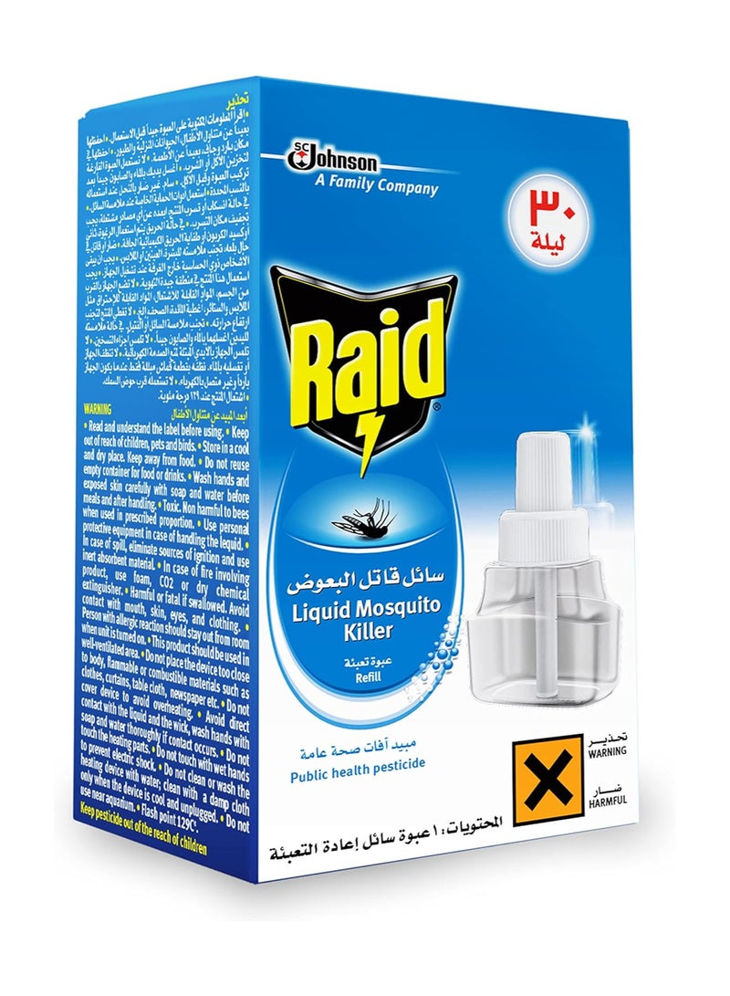 RAID Pack of 6 of Liquid Mosquito Killer Refill - Image 2