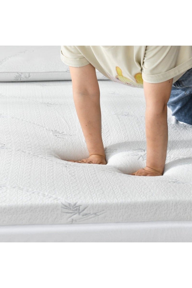 Dibaj Soft Memory Foam Mattress Topper 7.5 cm Thick 180x200 cm Size Orthopedic Support Bed Pad for Deep Comfortable Sleep - Image 5