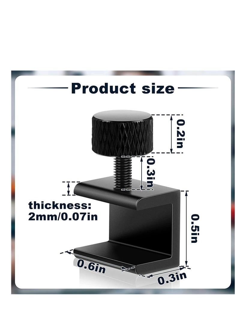 Y&D 3D Printer Glass Bed Clips Clamps Adjustable Fixed Compatible with Ender 3/3 Pro/V2, 5/CR-10, CR-20 Pro, CR-10S, Aluminum Alloy Accessories Heat 8PCS  - Image 2