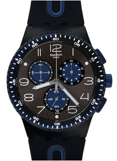 Swatch ساعة يد كايكو للرجال مقاومة للماء بحركة كوارتز - 41 ملم  - Image 1