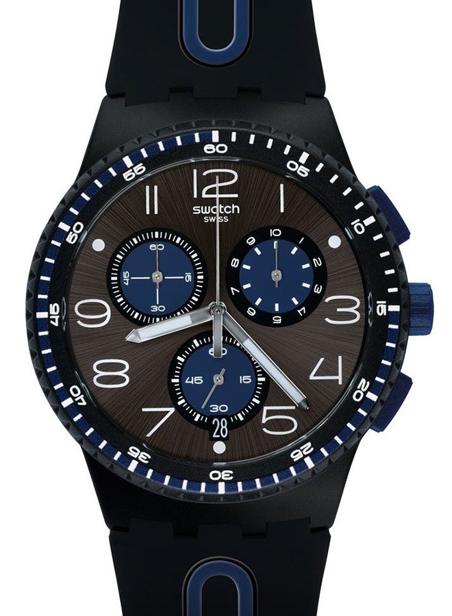 Swatch Men Kaicco Quartz Movement Water Resistant Wrist Watch - 41 Mm - Image 1