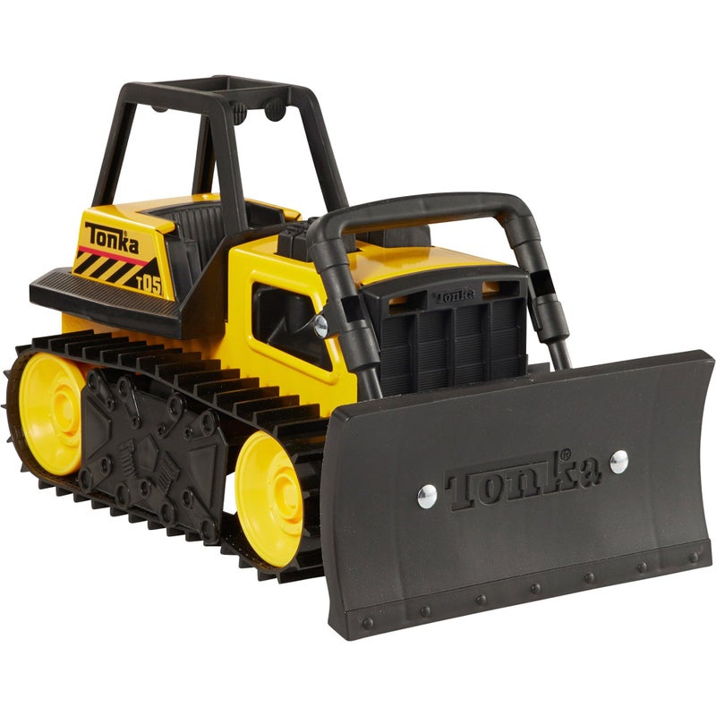 Tonka Steel Bulldozer Vehicle Yellow - Image 3