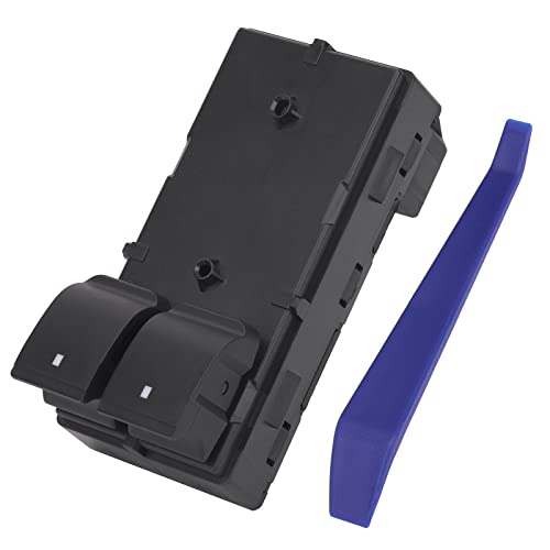 Obaee Power Window Control Switch Button Front Left Driver Side Compatible with 2007-2019 Chevy Chevrolet HHR Silverado GMC Sierra 1500 2500 HD 3500 HD 2 Door Replaces OEM 20945132 15838831 25789690 - Image 1