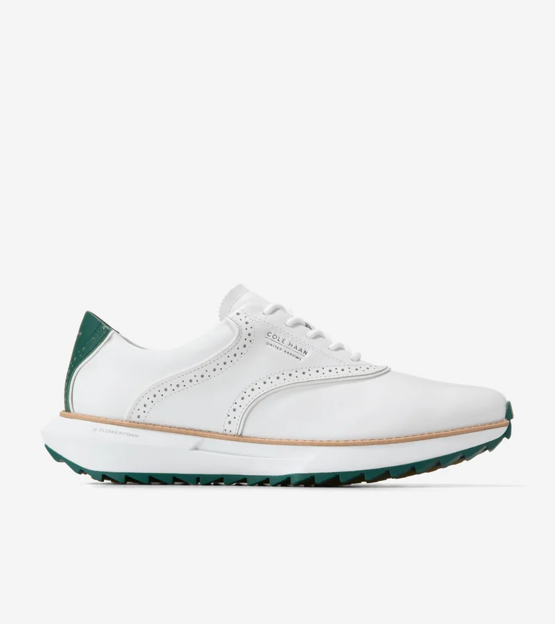 COLE HAAN Men's CH X United Arrows Saddle Ashland Golf Shoes