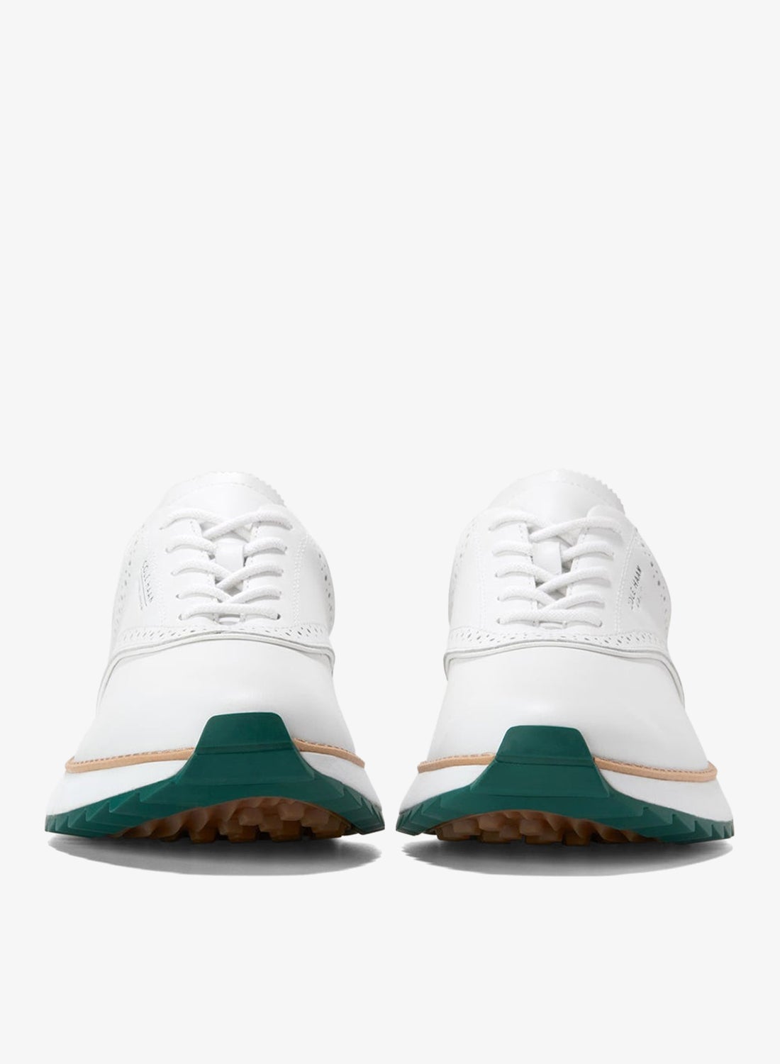 Cole Haan WHITE Men's CH X United Arrows Saddle Ashland Golf Shoes