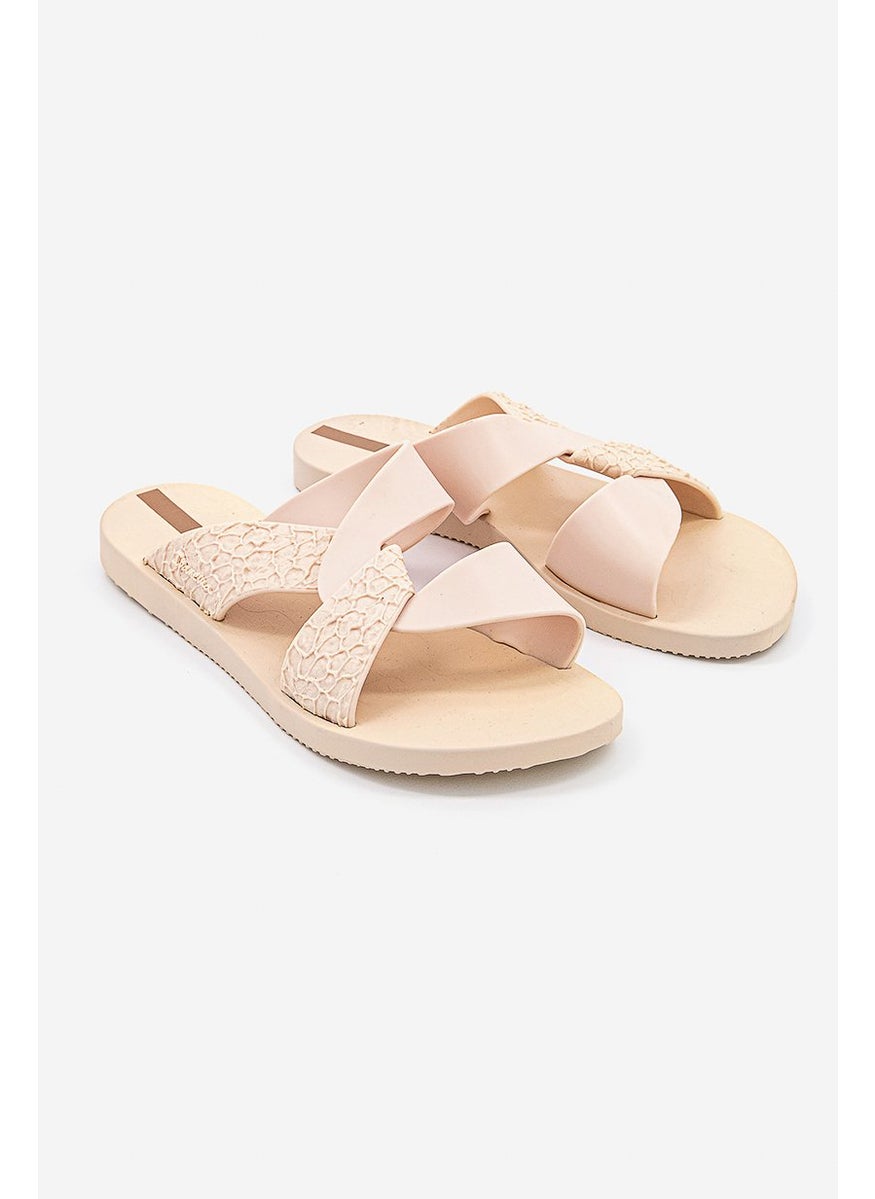 Ipanema Women Move Fem Slip On Slipper, Beige  - Image 1