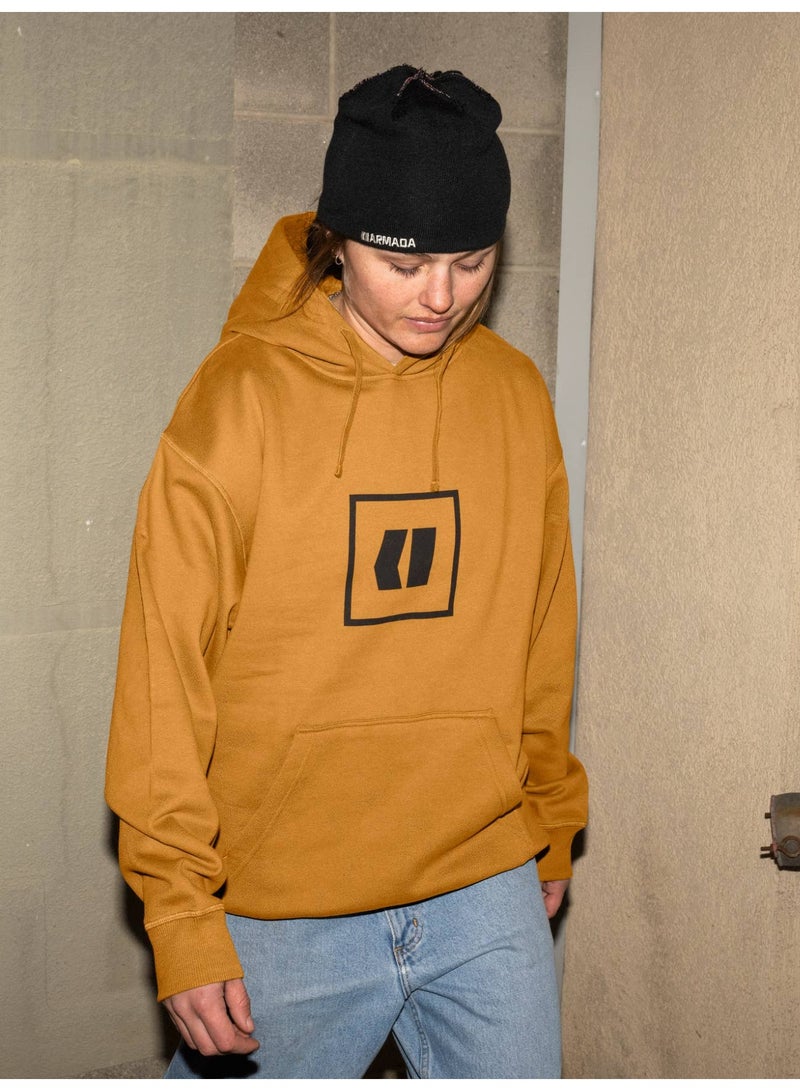 ARMADA ICON HOODIE - Golden Brown - Image 1