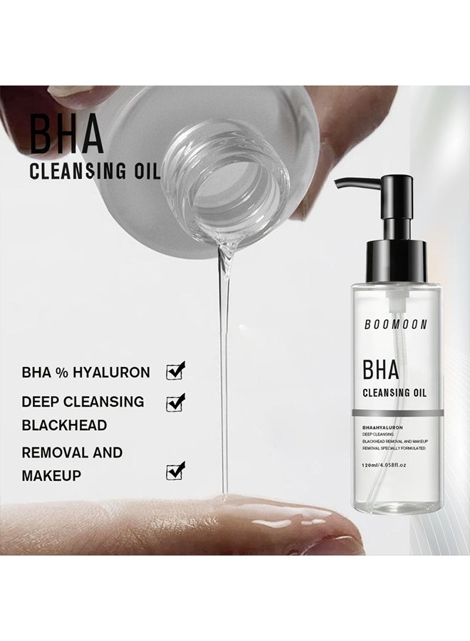 BOOMOON BHA Salicylic Acid Cleansing Oil, Fresh and Gentle Cleansing Rosemary Cleansing Water - 120ml - Image 2