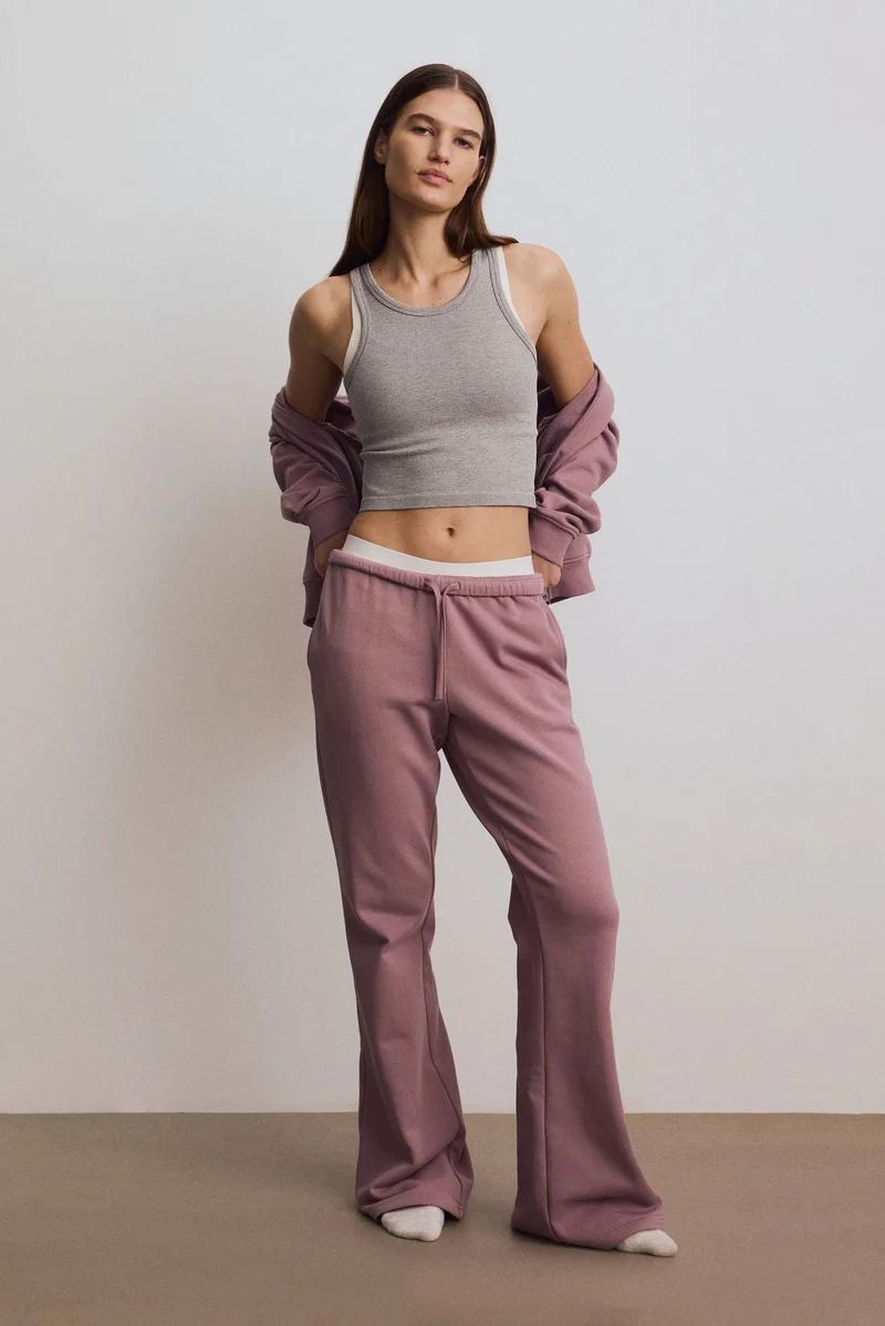H&M  Flared sports sweatpants for Women | Best Price UAE