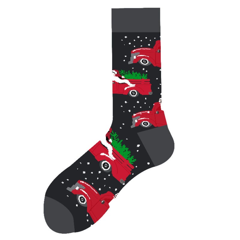 'S New  Mid-Calf Socks, Cotton Socks, Socks, Men'S And Women'S  Socks, Mid-Calf Trendy Socks - Image 3