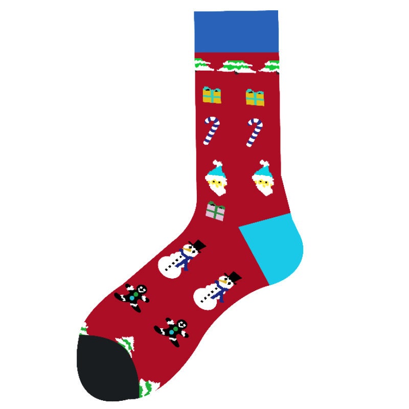 'S New  Mid-Calf Socks, Cotton Socks, Socks, Men'S And Women'S  Socks, Mid-Calf Trendy Socks - Image 1