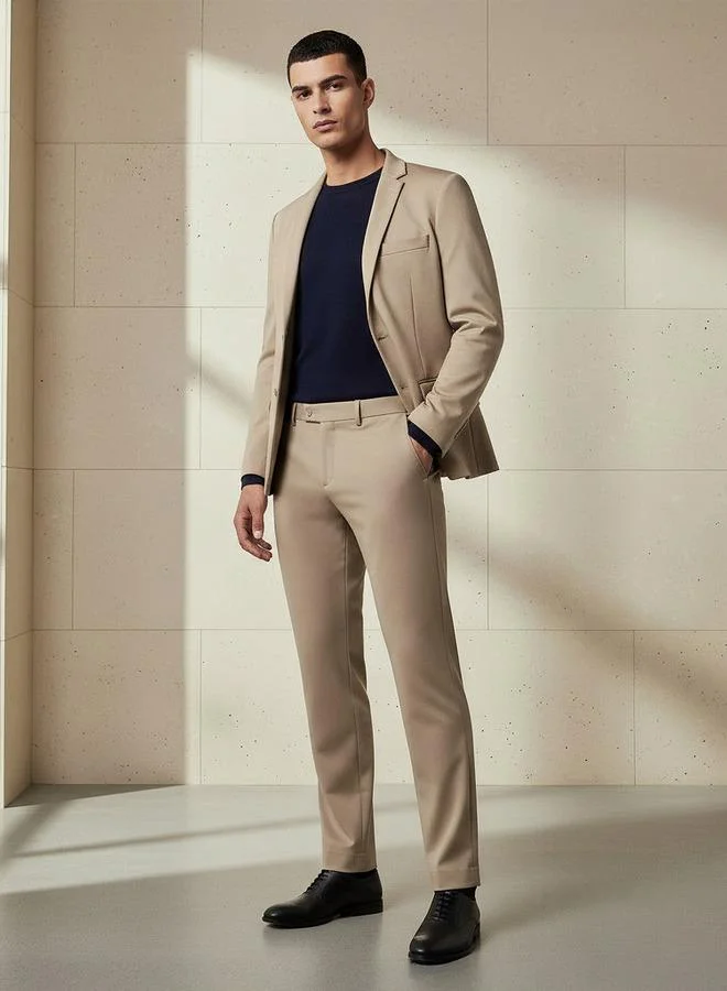 Splash FAV Slim Fit Flexi Waist Trousers