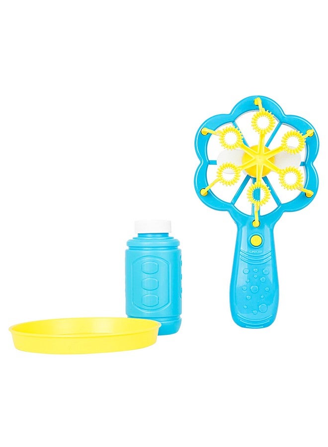 Hamleys Bubble Flora Bubble Play Toys with Bubble Solution for Kids Age 3Y+, Blue - Image 2