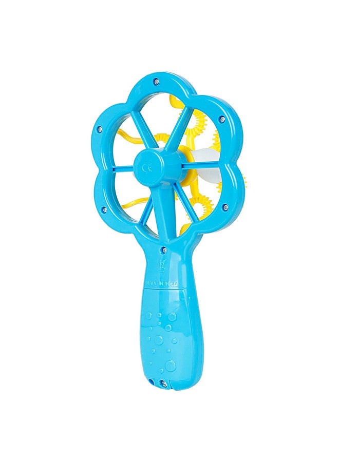 Hamleys Bubble Flora Bubble Play Toys with Bubble Solution for Kids Age 3Y+, Blue - Image 5