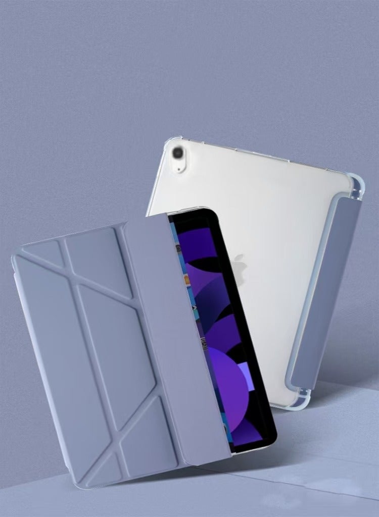 Captaintech Clear iPad Air Case (6th/5th/4th Gen) – Slim Shockproof Cover with Pencil Holder, Auto Wake/Sleep & Stand for 11”/10.9” (2020-2024) - Image 4