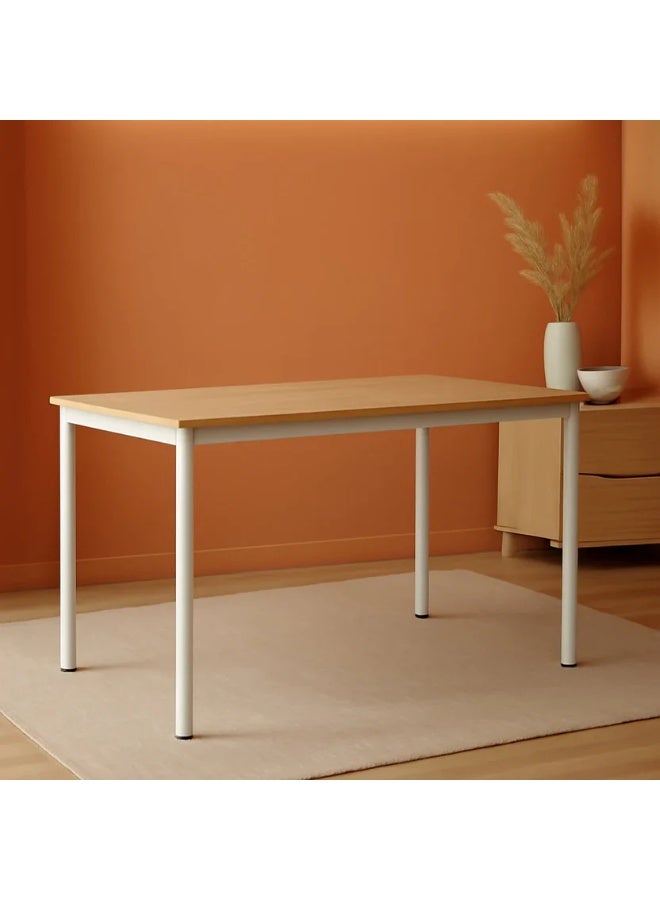 FURNILE DESK - 120x60x75cm - MDF Wood x Metal Frame - FUR6-DSK1580005