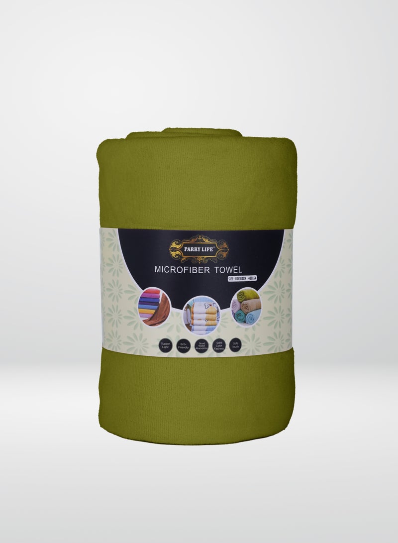 Parry Life Microfiber Towel – Super Soft & Quick Dry Bath Towel 400 GSM (80×160 cm) - Image 4
