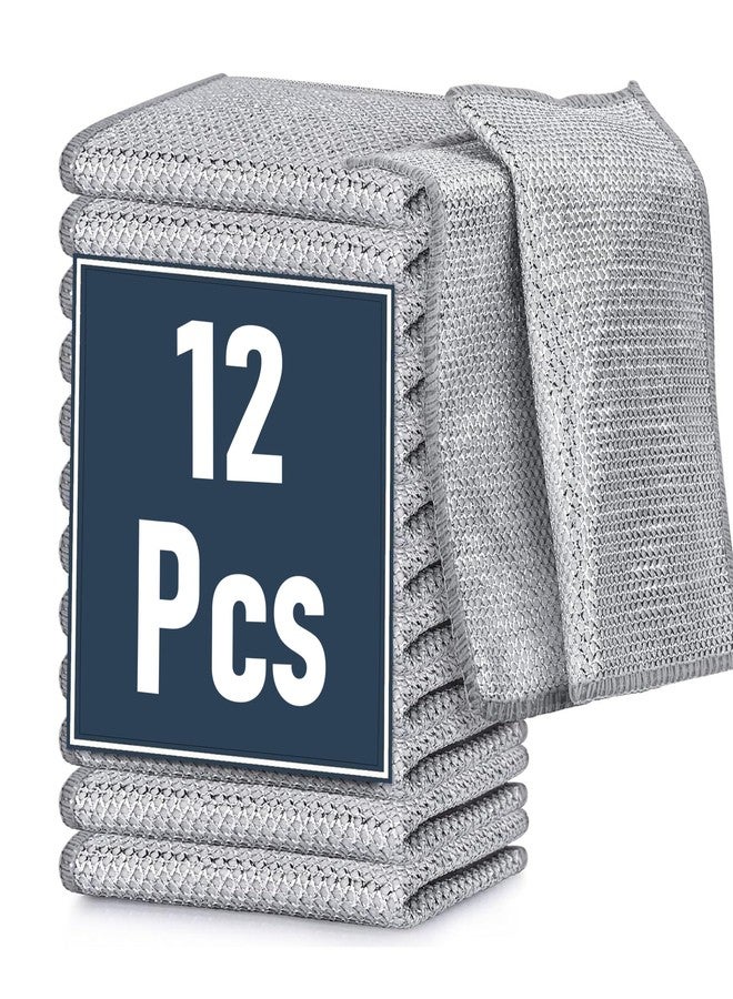 Vexton Non Scratch Multipurpose Single Layer Dish Wash Scrubbers for 12 Months (Pack of 12) - Image 1