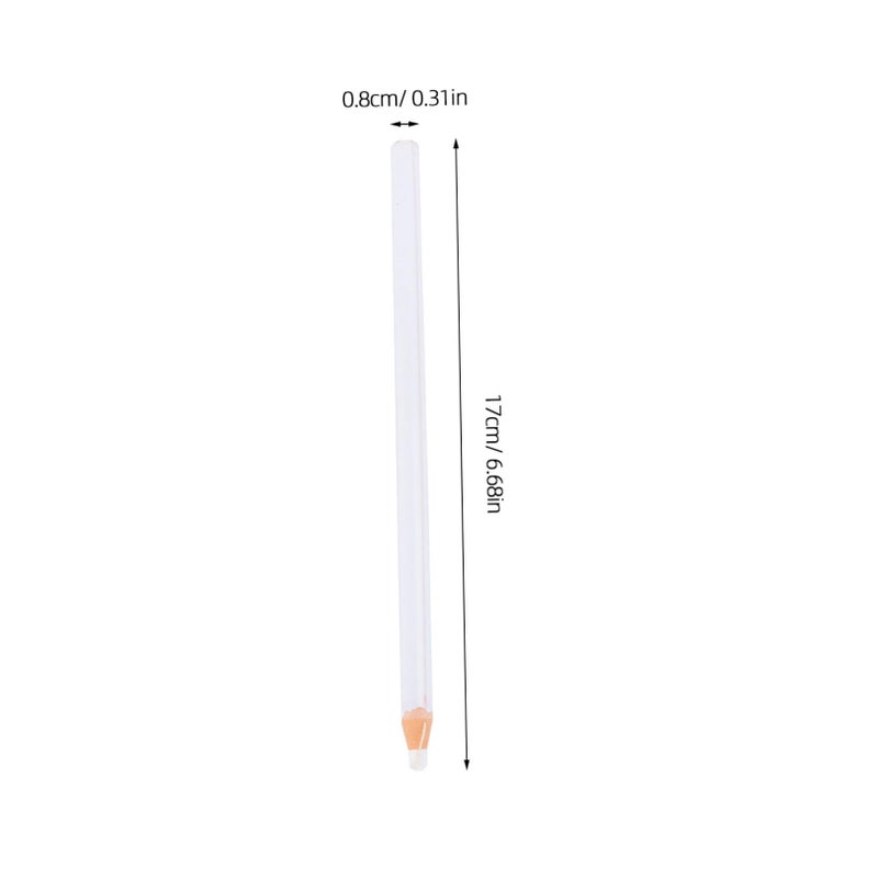 White Peel Off Grease Pencil For Sewing Crafts Multi Purpose Wax Marker Easy Thread Trimming - Image 3