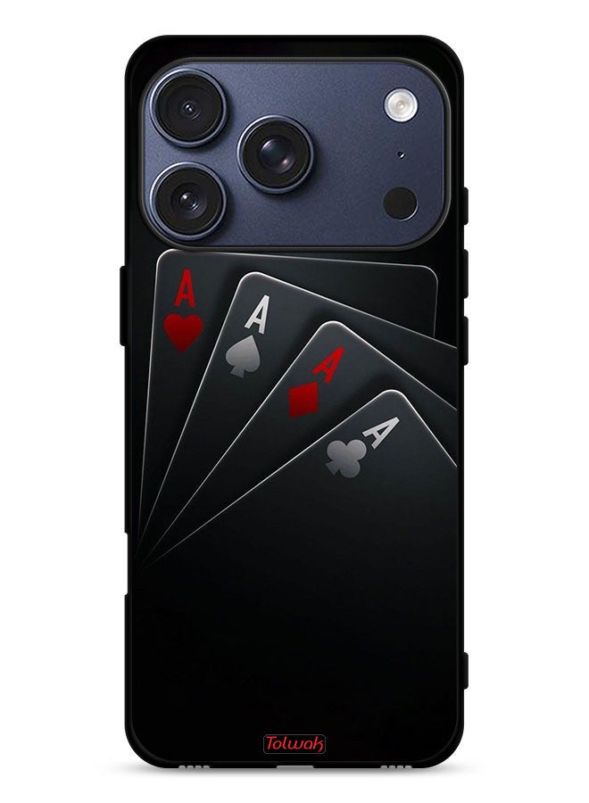 Tolwak Apple iPhone 17 Pro Protective Case Cover Cards A - Image 1