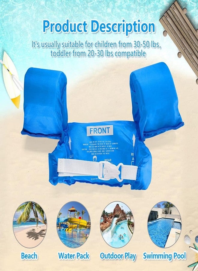 AmazeFan Kids Swim Life Jacket Vest for Swimming Pool, Swim Aid Floats, Toddler Swim Vest with Storage Bag,Suitable for 30-50 lbs Infant/Baby/Toddler,Children/Sea/Beach - Image 2