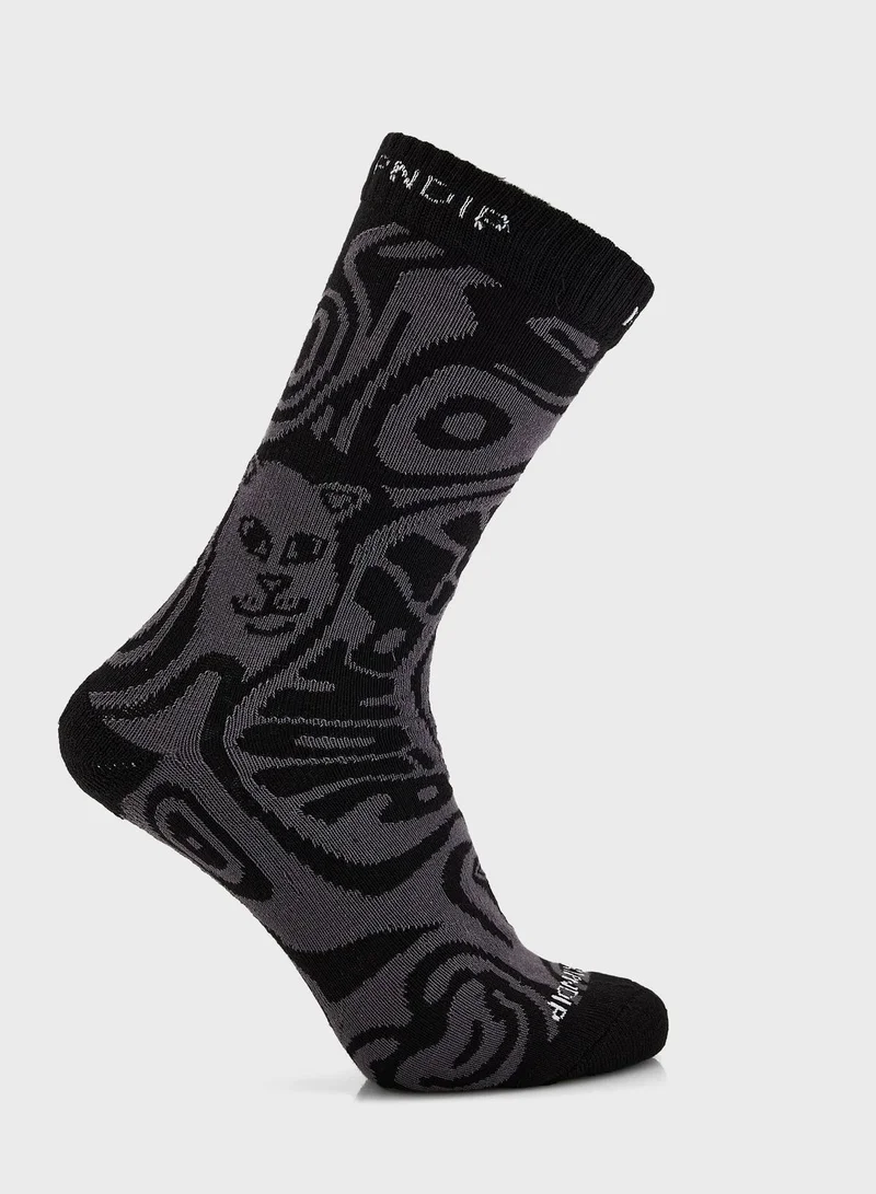 RIP N DIP Hypnotic Crew Socks