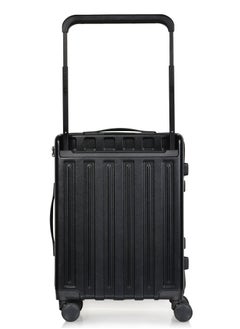 MORANO Lightweight modern Morano travel bag made of hard ABS material Black Size: 37 cm*22 cm*48 cm  - Image 4