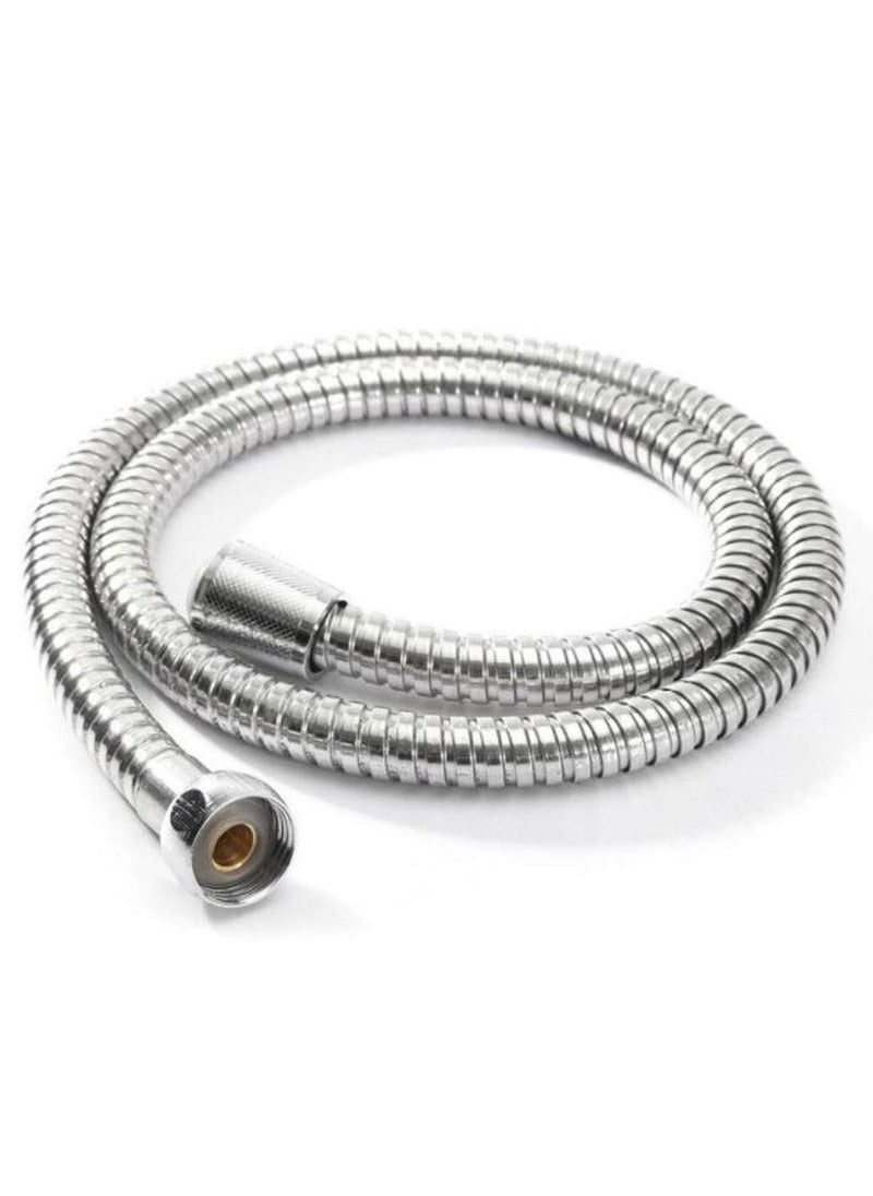 Mawson Mawson Shower Hose Universal Home Stainless Steel Flexible Soft Shower Pipe Silver Color Common Shower Head Tube Water PipeSize 15 Meter Pipe  - Image 1