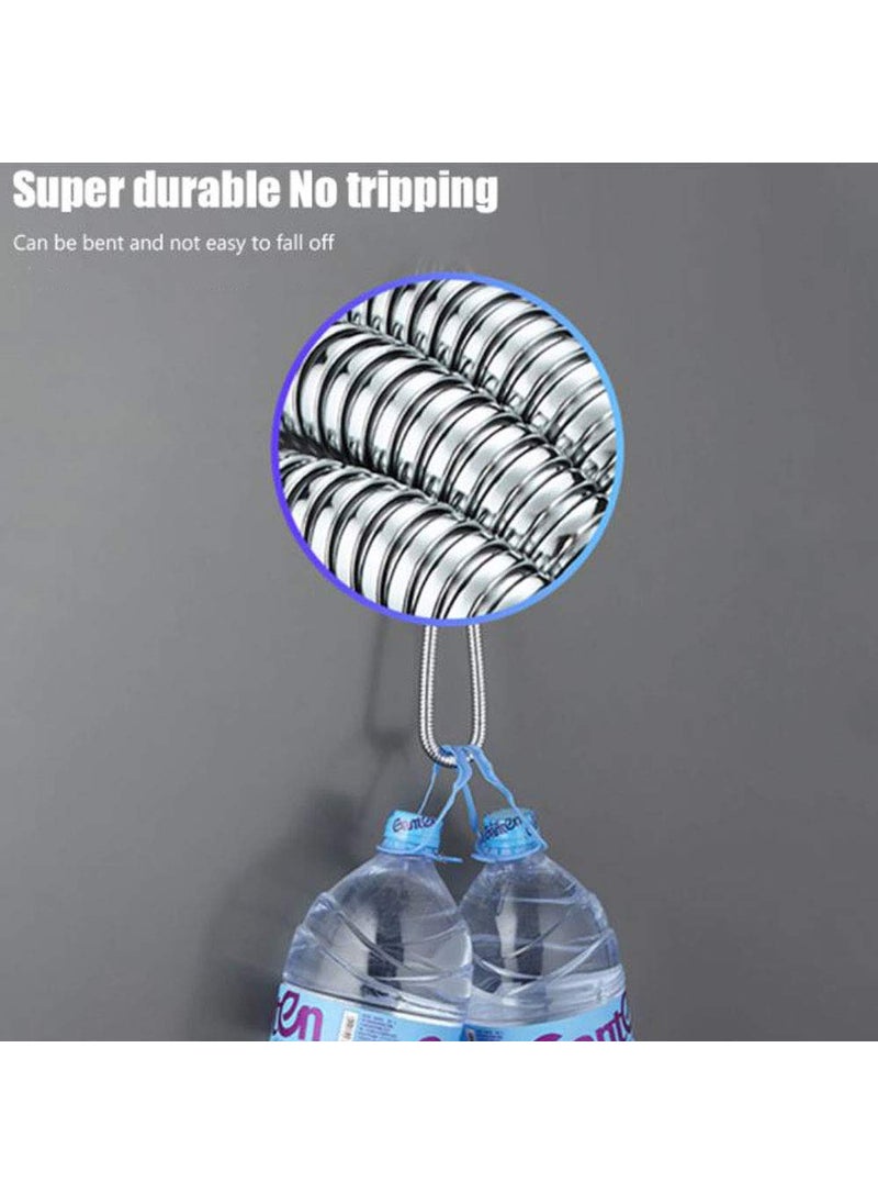 Mawson Mawson Shower Hose Universal Home Stainless Steel Flexible Soft Shower Pipe Silver Color Common Shower Head Tube Water PipeSize 15 Meter Pipe  - Image 4